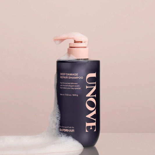 UNOVE Deep Damage Repair Shampoo 500ml - Champú Reparación Cabello Dañado