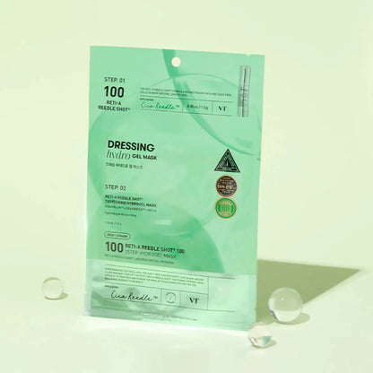 VT COSMETICS Reti-A Reedle Shot® 100 2STEP Hydrogel Mask