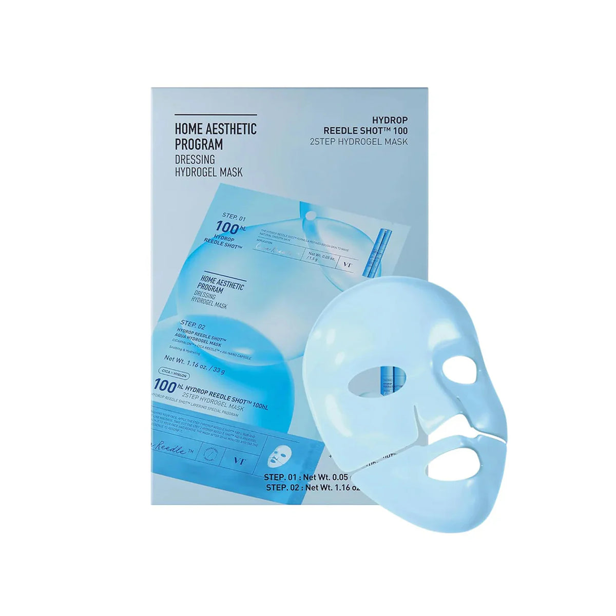 VT COSMETICS Hydrop Reedle Shot 100 hL 2Step Hydrogel Mask