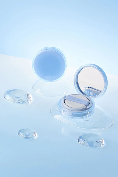 ROM&ND Bare Water Cushion 20g - Base maquillaje acabado Glow- tono 17 vencimiento 21-11-2026