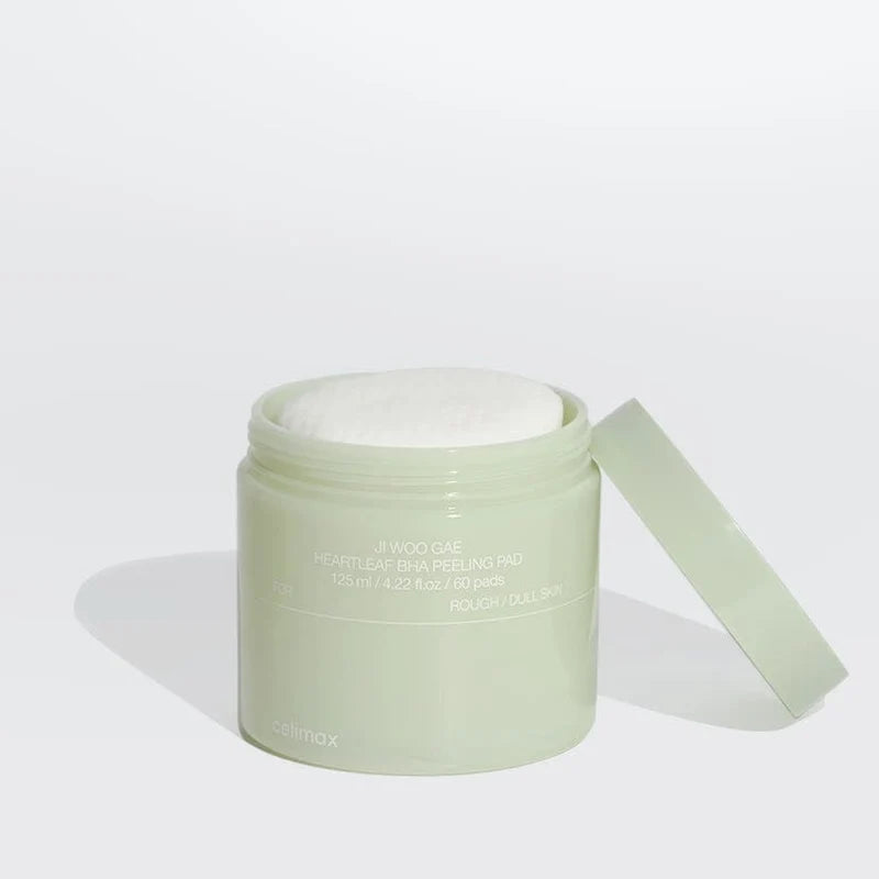 CELIMAX JI WOO GAE HEARTLEAF BHA PEELING PAD 60PADS