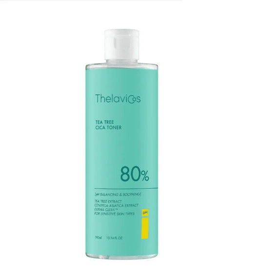 THELAVICOS Teatree CICA 80 Toner 300ml - piel sensible-espinillas