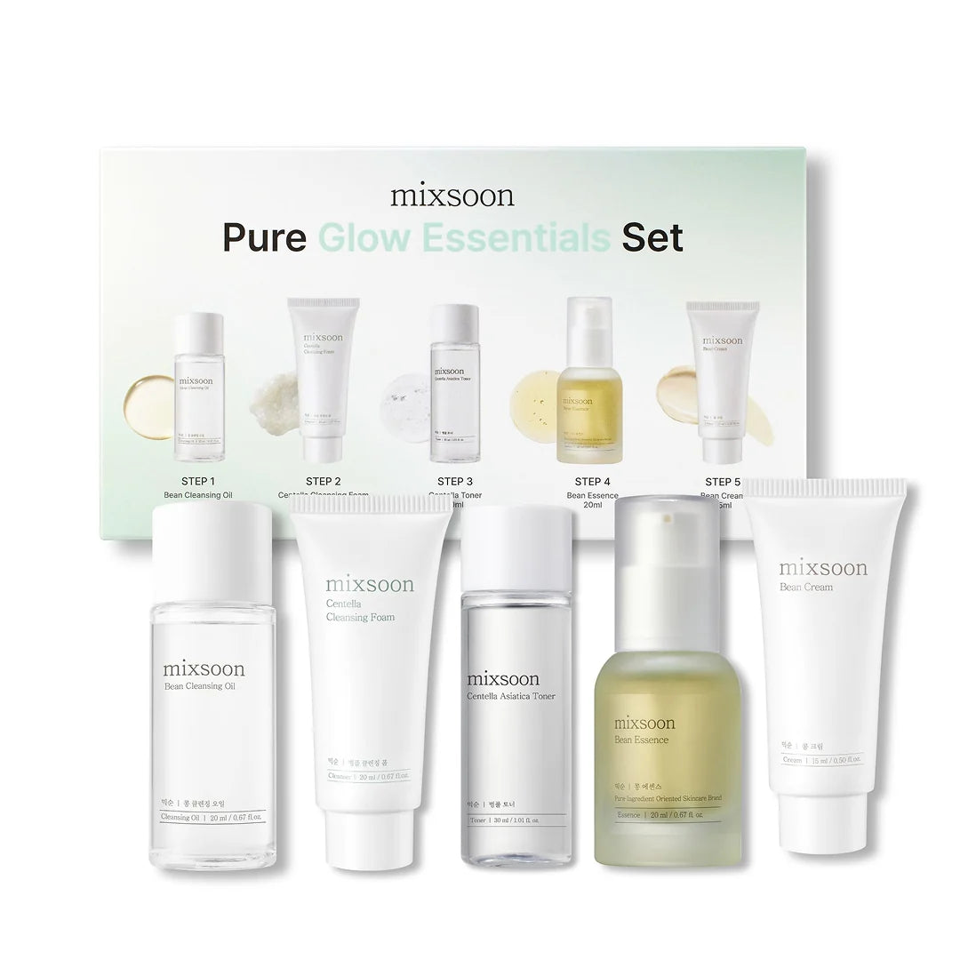 MIXSOON Pure glow Essentials Set 5 piezas