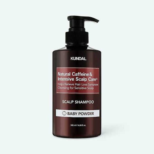 KUNDAL Caffeine Shampoo Baby Powder 500ml