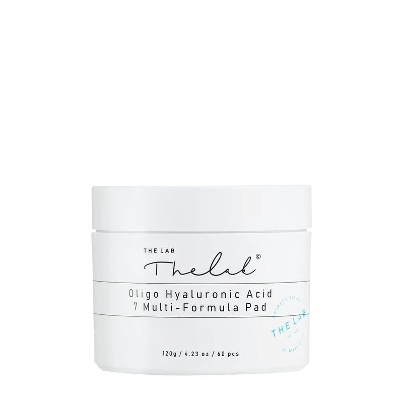 THE LAB Oligo Hyaluronic Acid 7 Multi Formula Pad 120g 60pcs - pads tonificantes con acido hialuronico y otros extractos