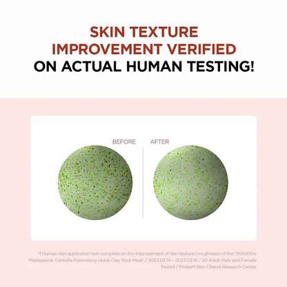 SKIN1004 Madagascar Centella Poremizing Quick Clay Stick Mask 27g