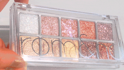 ROM&nd Better Than Palette - Tono Light and Glitter - Paleta Glitter 10 tonos