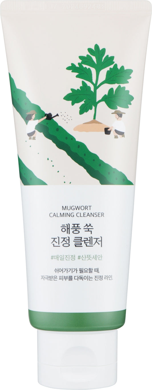 ROUND LAB Calming Mugwort Cleanser 150ml - Limpiador calmante