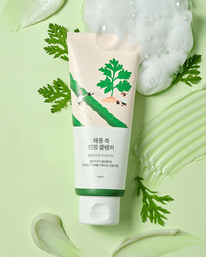 ROUND LAB Calming Mugwort Cleanser 150ml - Limpiador calmante
