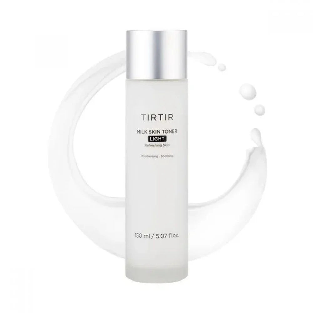 TIRTIR Milk Skin Toner Light 150ml - Tónico revitalizante iluminador ligero piel
